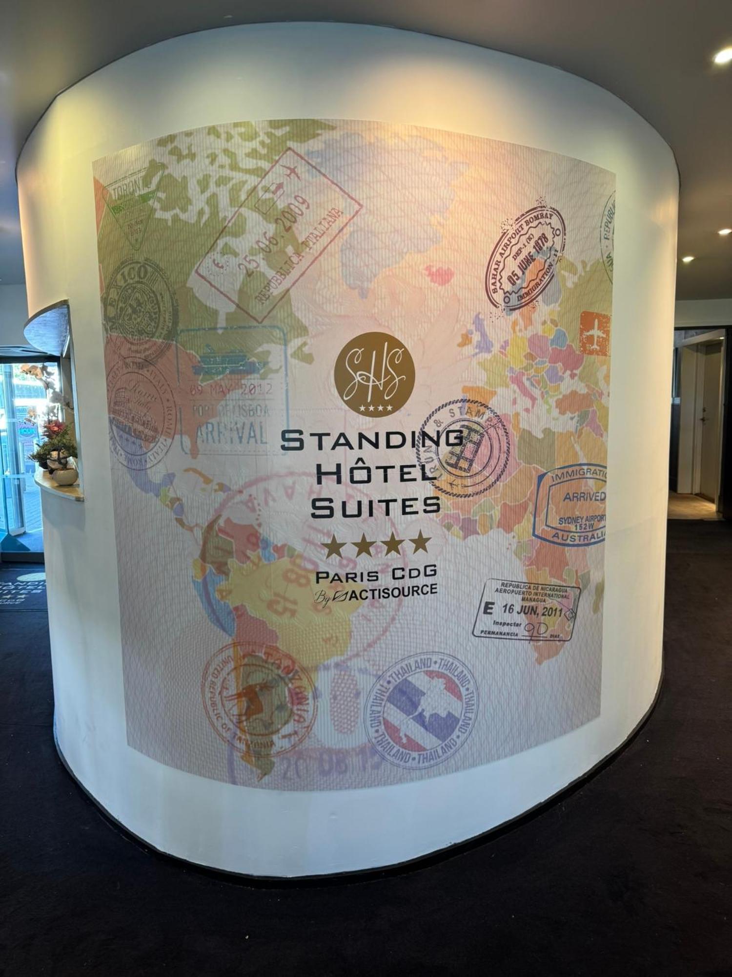 Standing Hotel Suites By Actisource Roissy-en-France Eksteriør billede